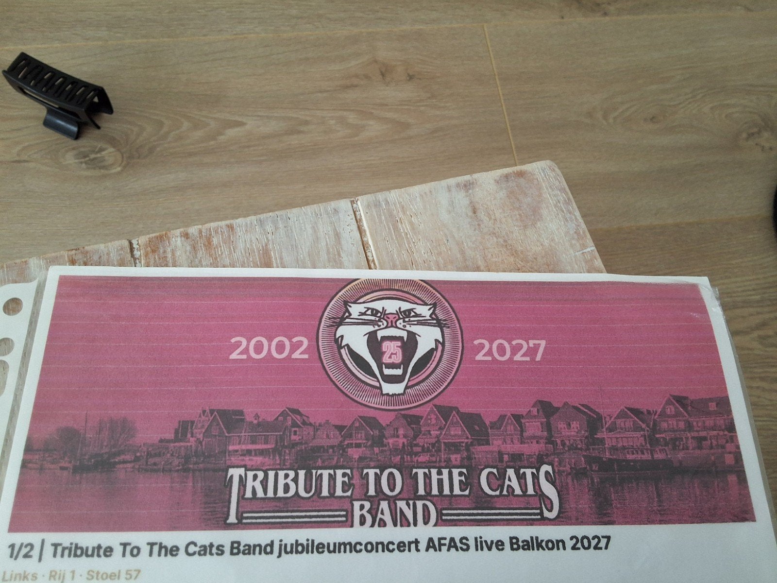 Tribute To The Cats jubileumconcert.   AFAS live 2 stuks, Tickets en Kaartjes, Twee personen, Juni