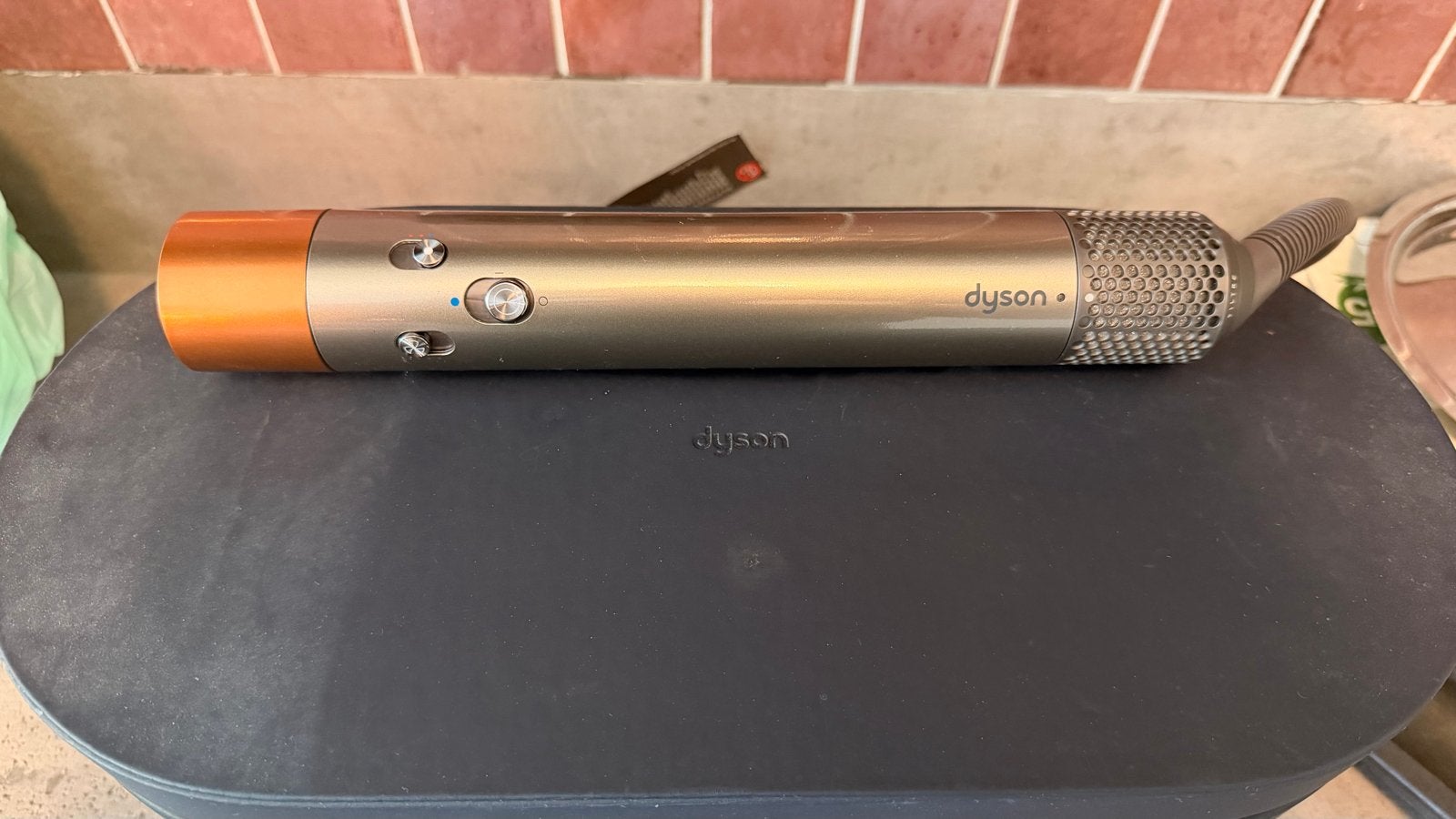 Dyson Airwrap Complete Styler met accessoires, Ophalen of Verzenden, Zo goed als nieuw, Haarverzorging