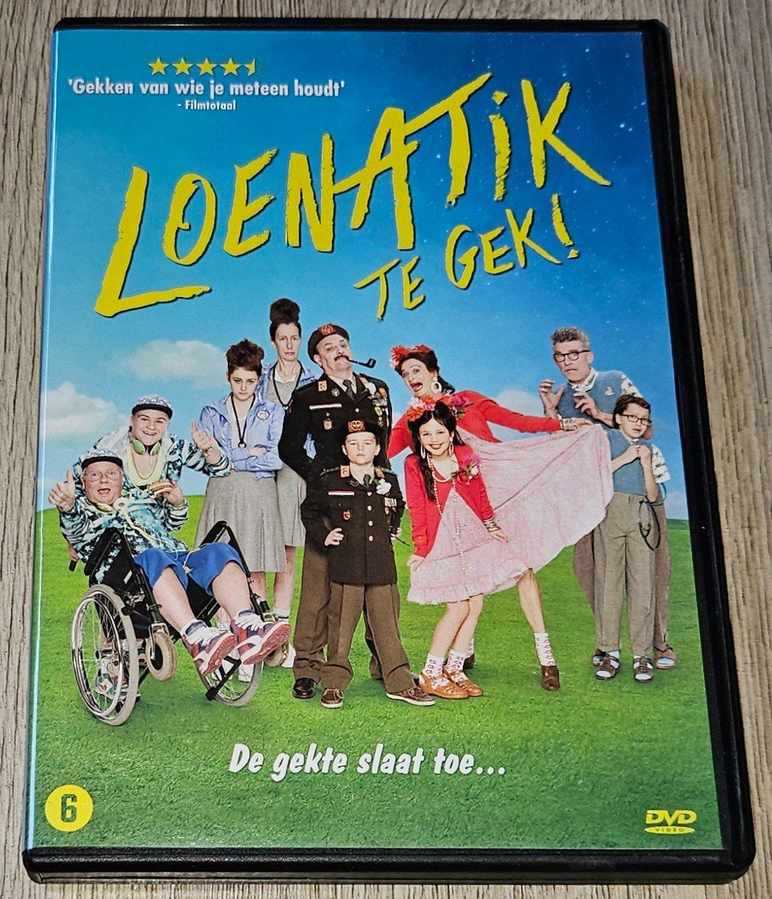 Loenatik, te gek! - DVD - Nederlandse komedie, Overige genres, Nederlands, Inclusief doosje, Zo goed als nieuw