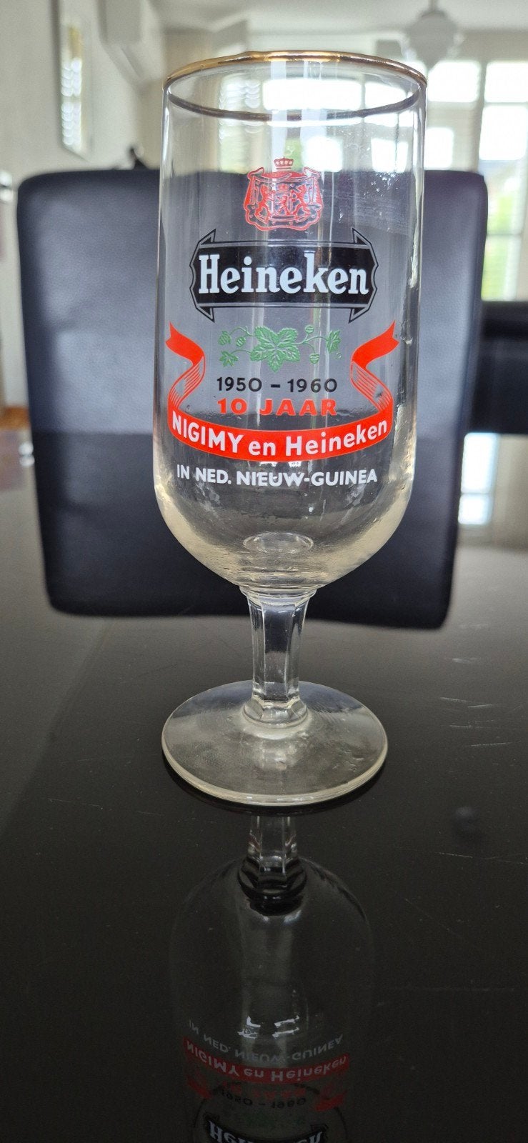 Bierglas, Ophalen of Verzenden, Zo goed als nieuw, Glas of Glazen, Overige merken