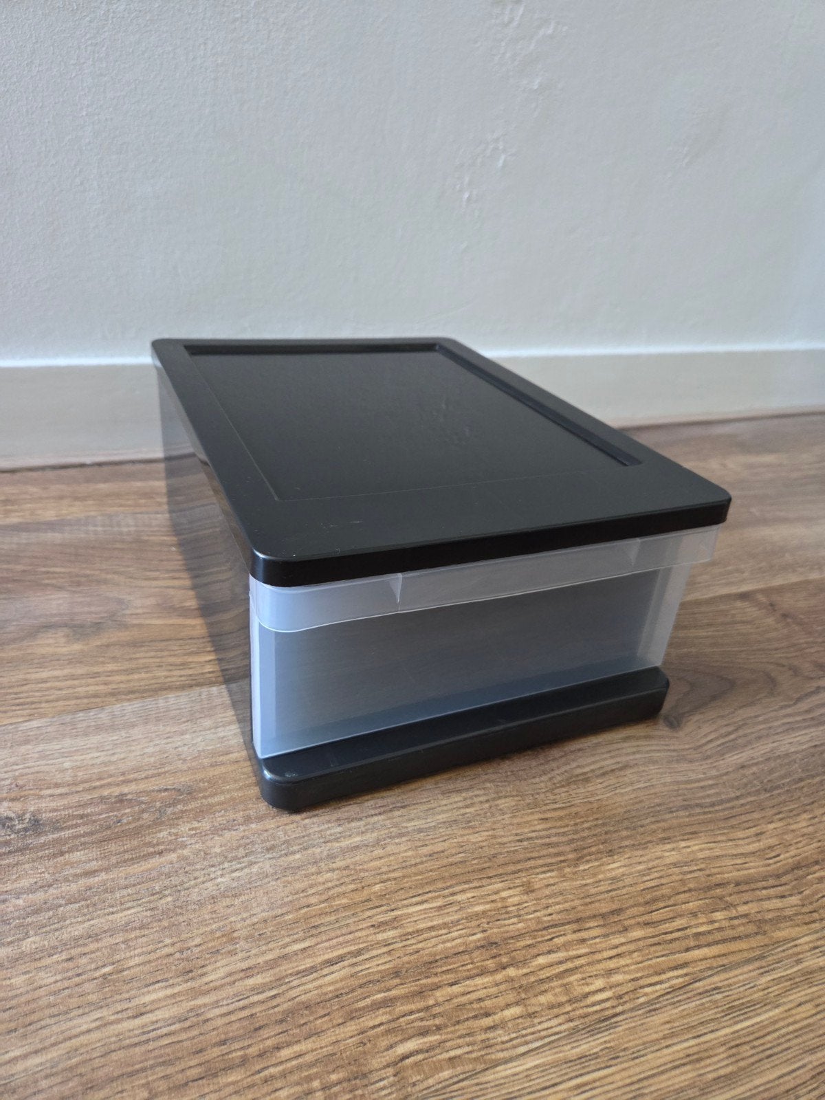 Stapelbare kunststof ladebox / opberglade, Ophalen, Minder dan 50 cm, Zo goed als nieuw, Minder dan 40 cm