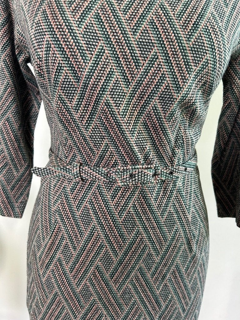 King Louie maat L prachtige winter jurk 3536, Kleding | Dames, Meerkleurig, Maat 42/44 (L), Ophalen of Verzenden, Zo goed als nieuw