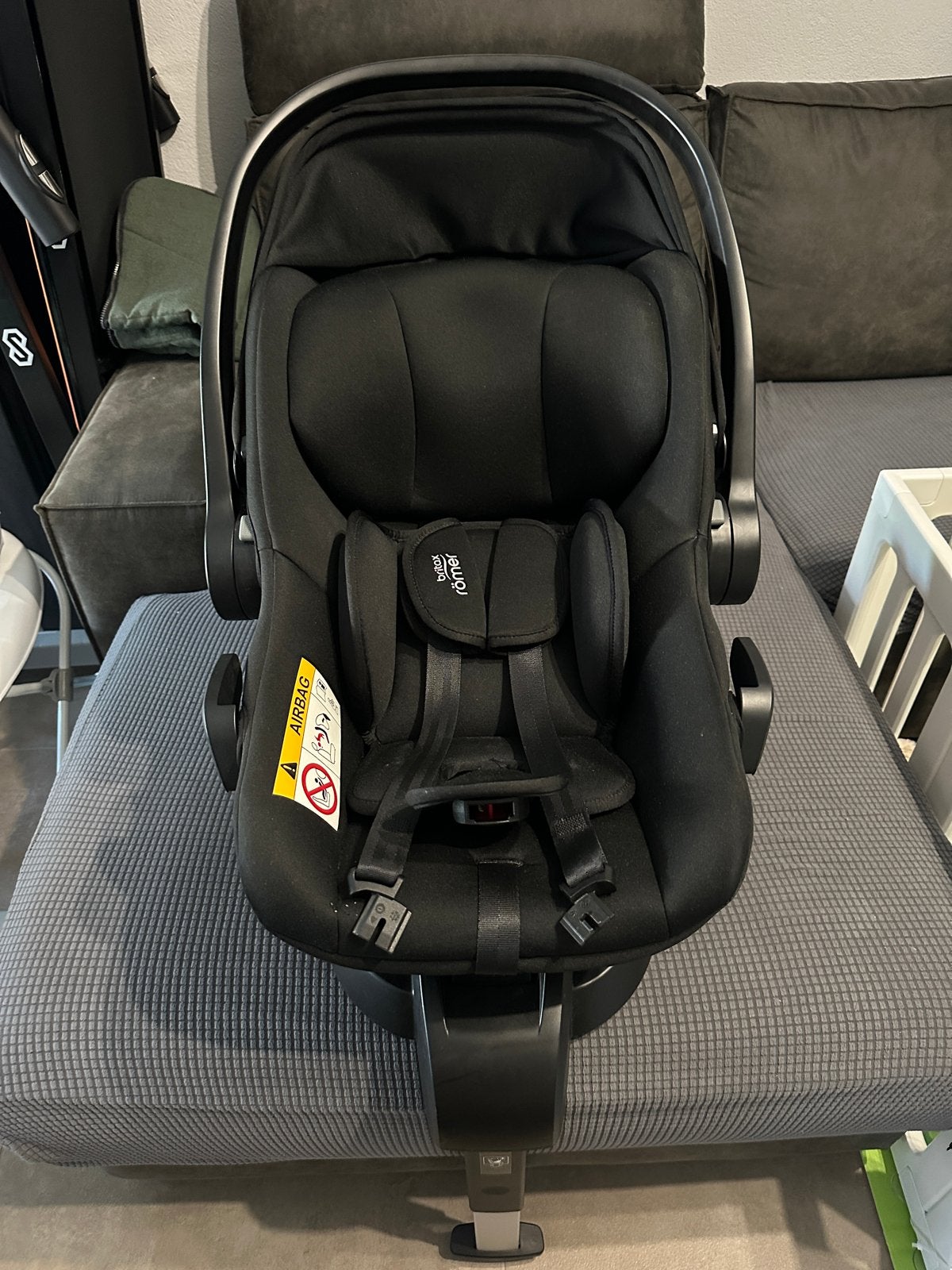 Britax Römer Baby-Safe Core autostoel met Isofix base, Romer, Verstelbare rugleuning, Ophalen of Verzenden, Zo goed als nieuw