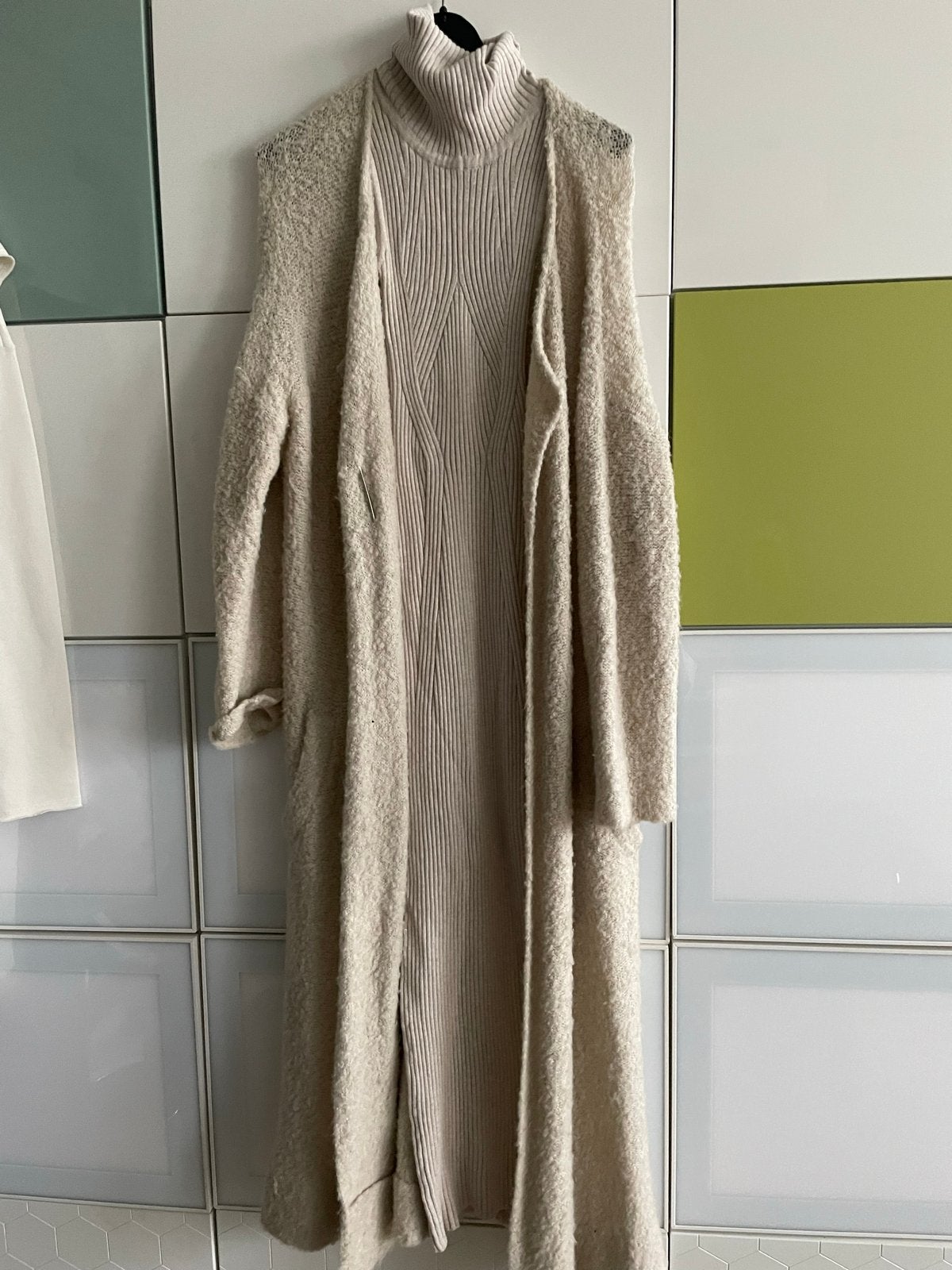 Reinders Vest en Jurkje Set - Zo goed als nieuw, Maat 38/40 (M), Beige, Ophalen of Verzenden, Gedragen