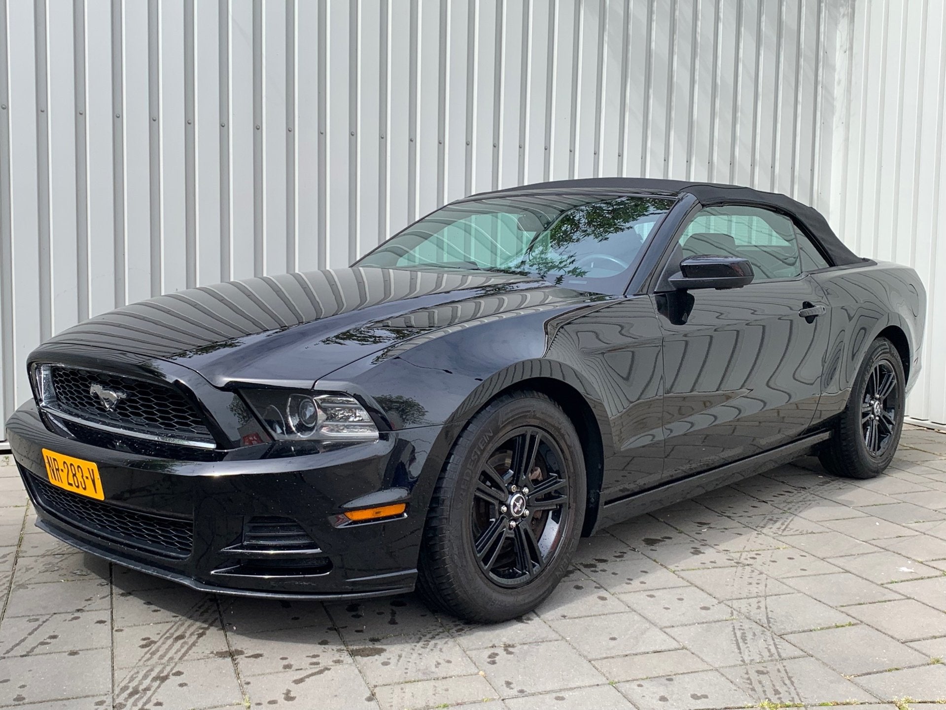 Ford USA Mustang 3.7 V6 Cabrio|Automaat|Climate Control|, Auto's, Achterwielaandrijving, Gebruikt, Zwart, Cabriolet