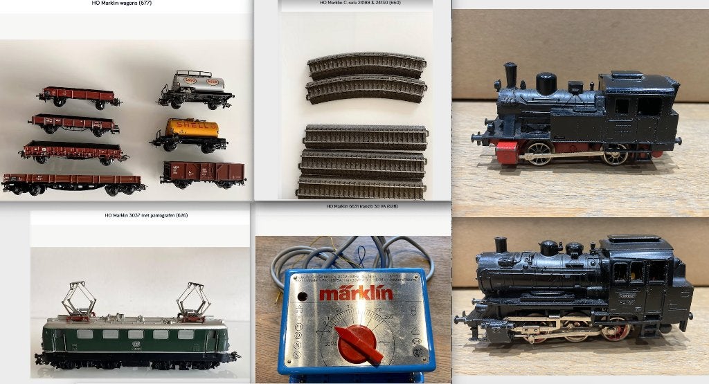 HO Marklin lot (700), Wisselstroom, Ophalen of Verzenden, Märklin, Gebruikt