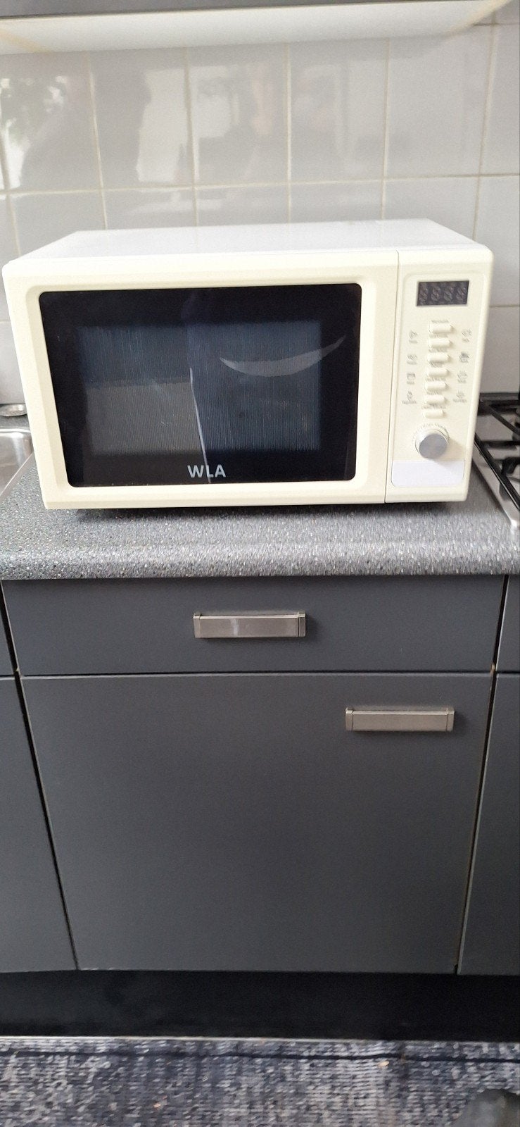 WLA Combimagnetron - Zo goed als nieuw, Witgoed en Apparatuur, Ophalen, Combimagnetron, Zo goed als nieuw, Draaiplateau