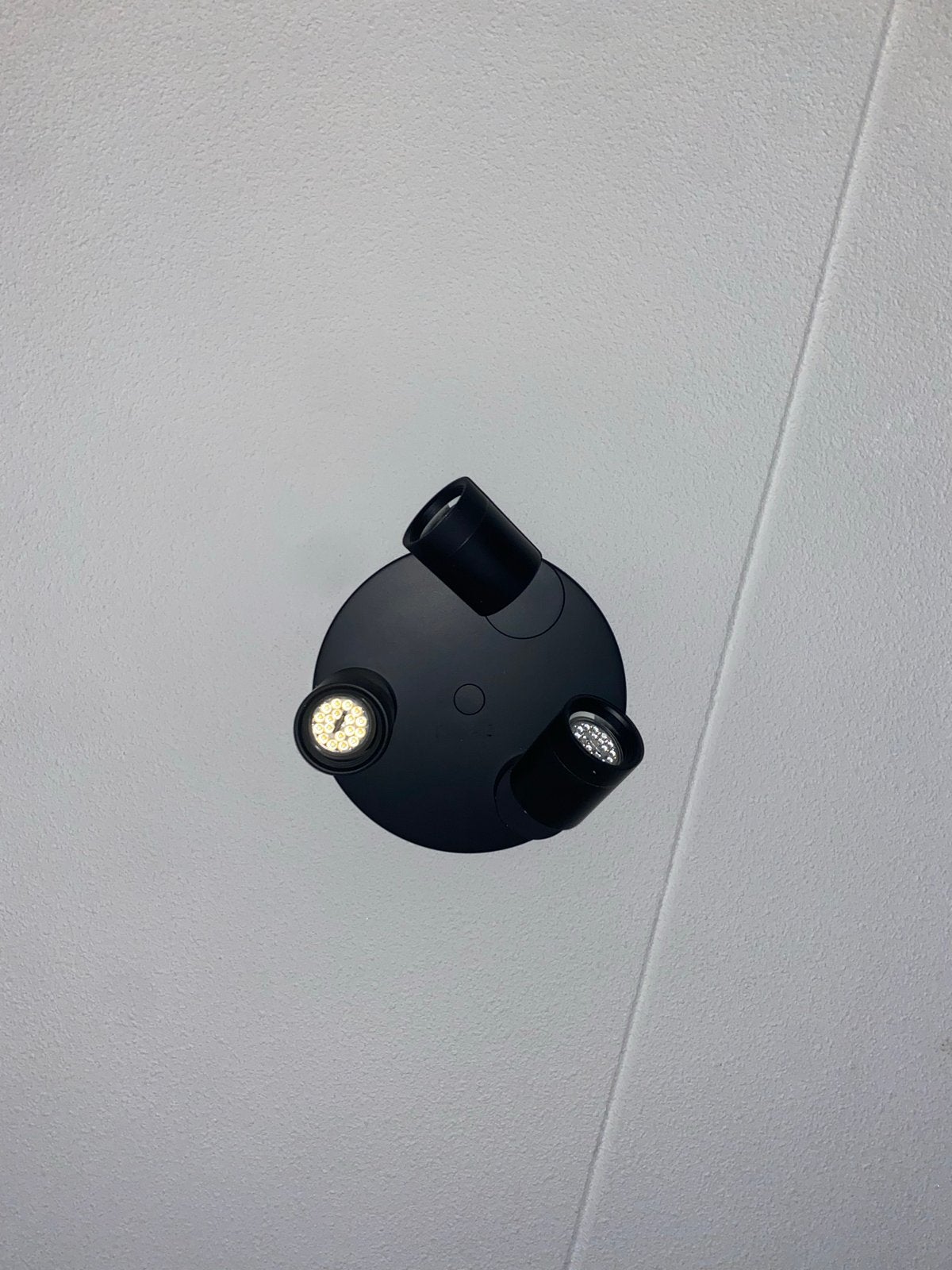 IKEA NYMÅNE plafondspot met 3 spots, Ophalen, Gebruikt, Verstelbaar, 25 cm