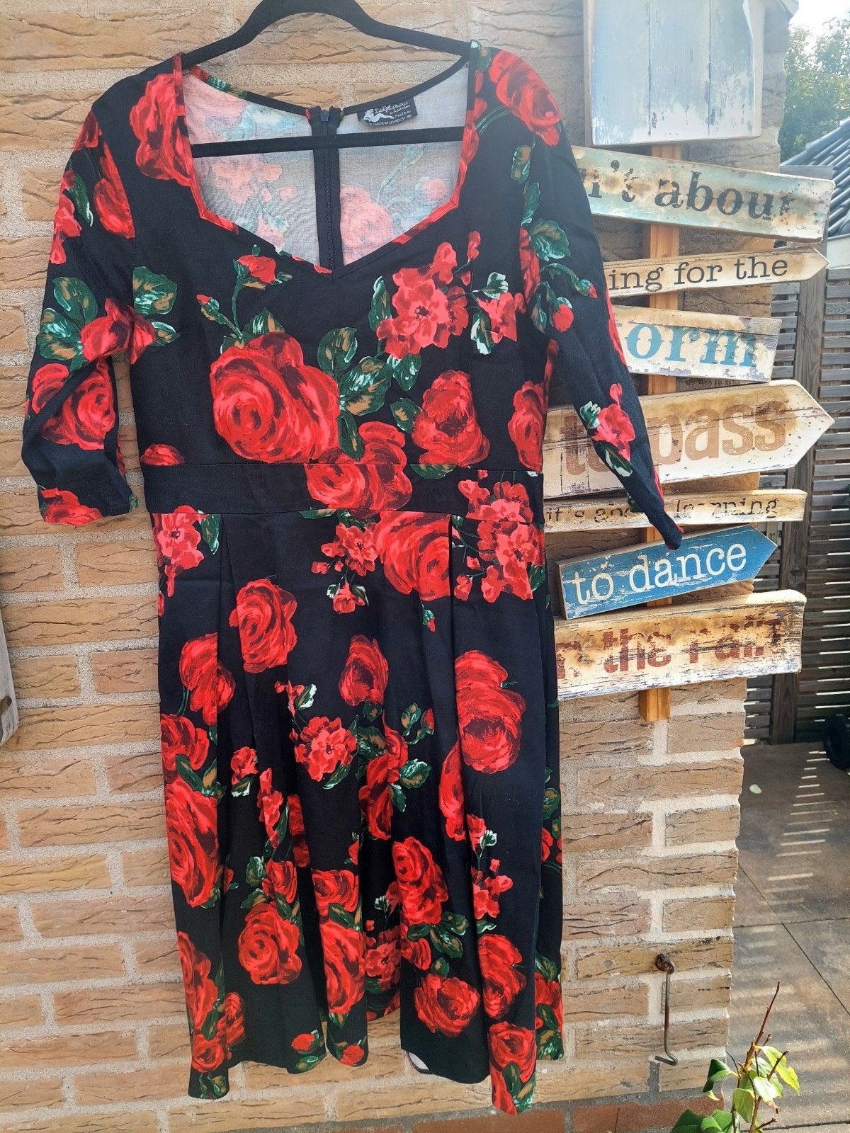 lady voluptuous jurk maat 16 nieuw, Kleding | Dames, Jurken, Meerkleurig, Maat 42/44 (L), Nieuw, Ophalen of Verzenden