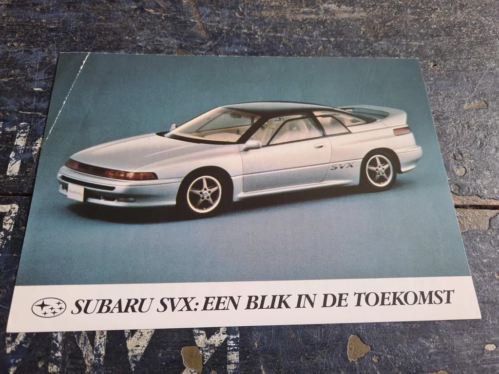 Subaru SVX, Ophalen of Verzenden, Gelezen, Overige merken