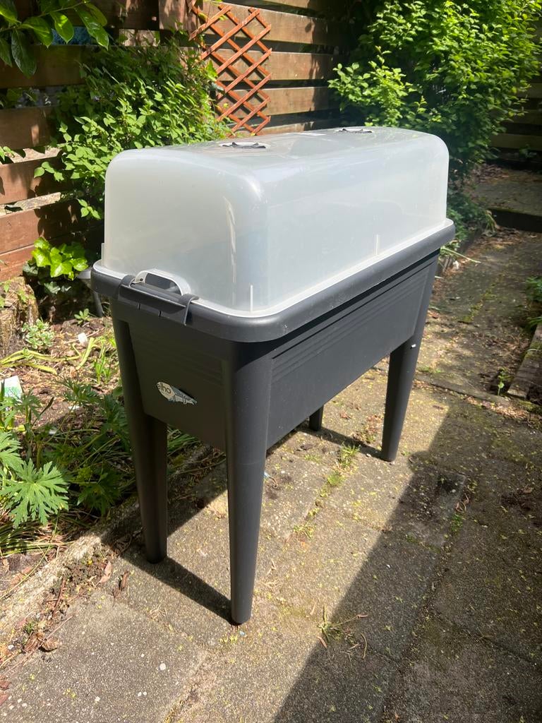 Elho Kweektafel/Kweekbak met Deksel - Zo goed als nieuw, Tuin en Terras, Kweekspullen, Ophalen, Zo goed als nieuw