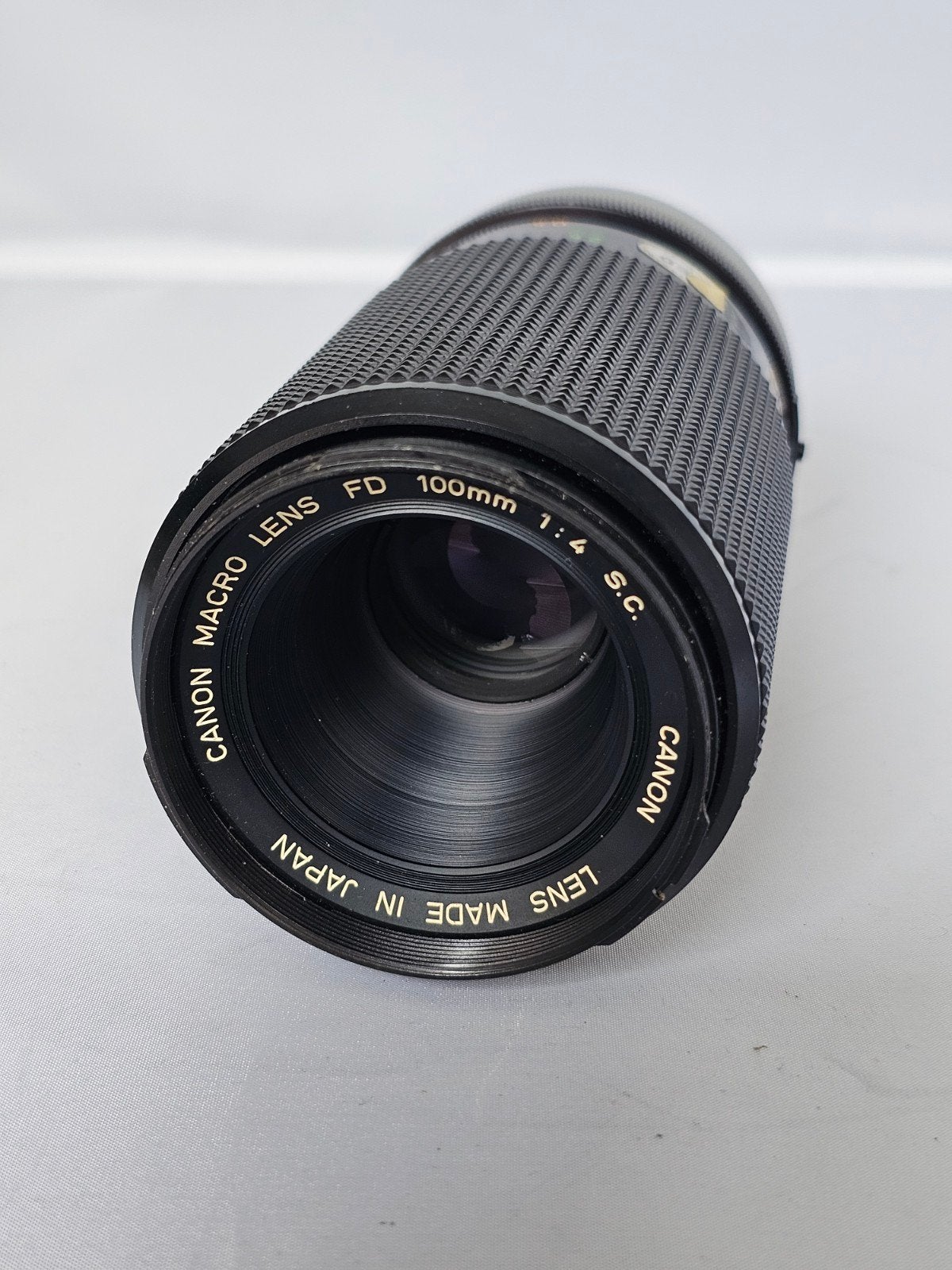 Canon FD 100mm 1:4 s.c. macro breach lock +extender, Audio, Tv en Foto, Fotografie | Lenzen en Objectieven, Ophalen of Verzenden