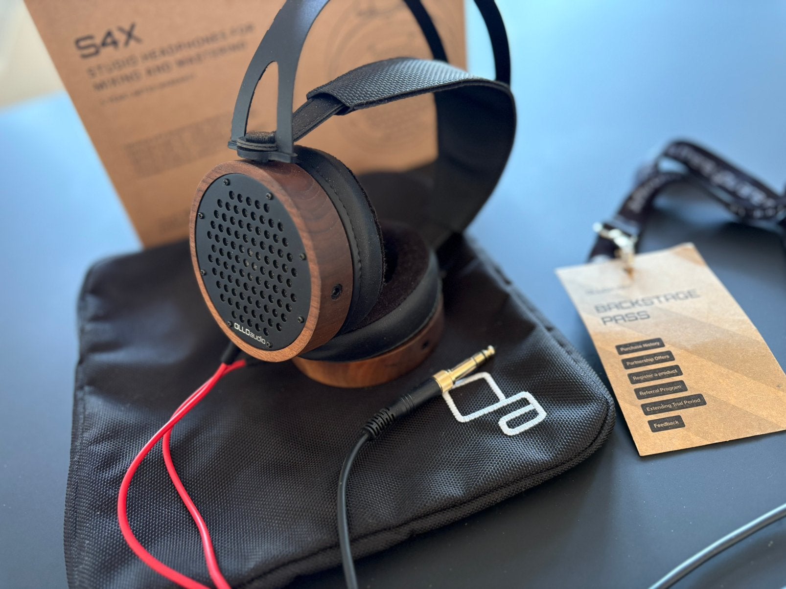 Ollo audio S4X headphones, Overige merken, Draagtas/etui, Ophalen of Verzenden, Zo goed als nieuw