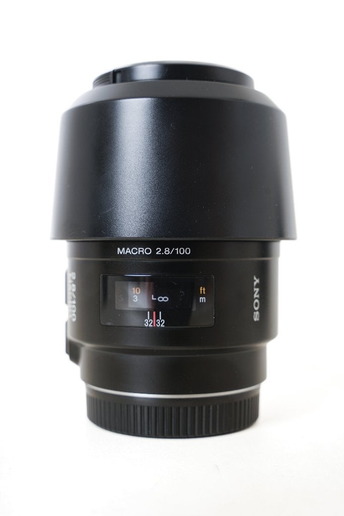 Sony Sal Macro 100mm f/2.8 (A-mount), Audio, Tv en Foto, Fotografie | Lenzen en Objectieven, -, -, Ophalen of Verzenden, Zo goed als nieuw