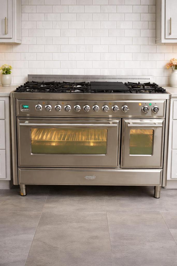 Rvs Boretti Majestic, Ophalen, Warmhoudplaat, 60 cm of meer, Zo goed als nieuw