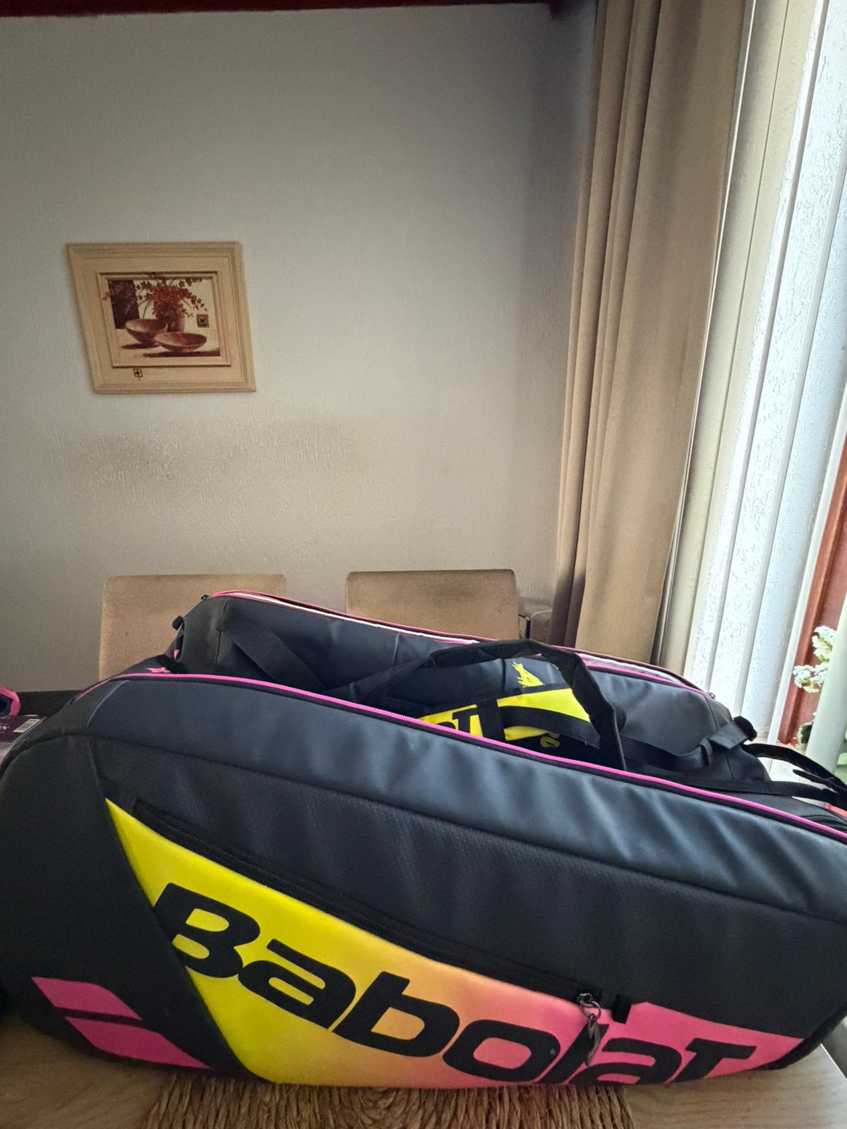 Babolat Pure Aero Rafa Tennistas ( 12 Rackets), Sport en Fitness, L2, Ophalen of Verzenden, Zo goed als nieuw, Tas