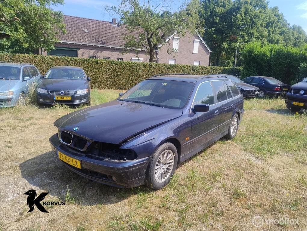 BMW 5-serie Touring 525d 2001 orient blauw, Auto-onderdelen, Gebruikt, BMW