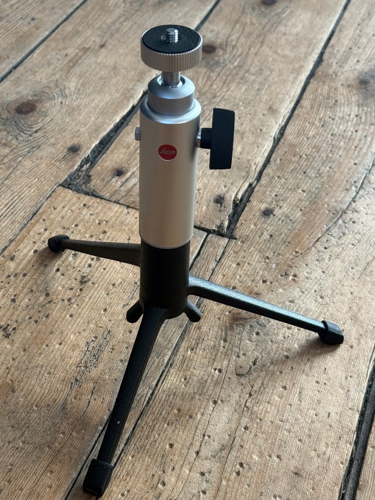 Leica Camera 14100 tafelstatief met lang balhoofd, Ophalen of Verzenden, Gebruikt, Ministatief
