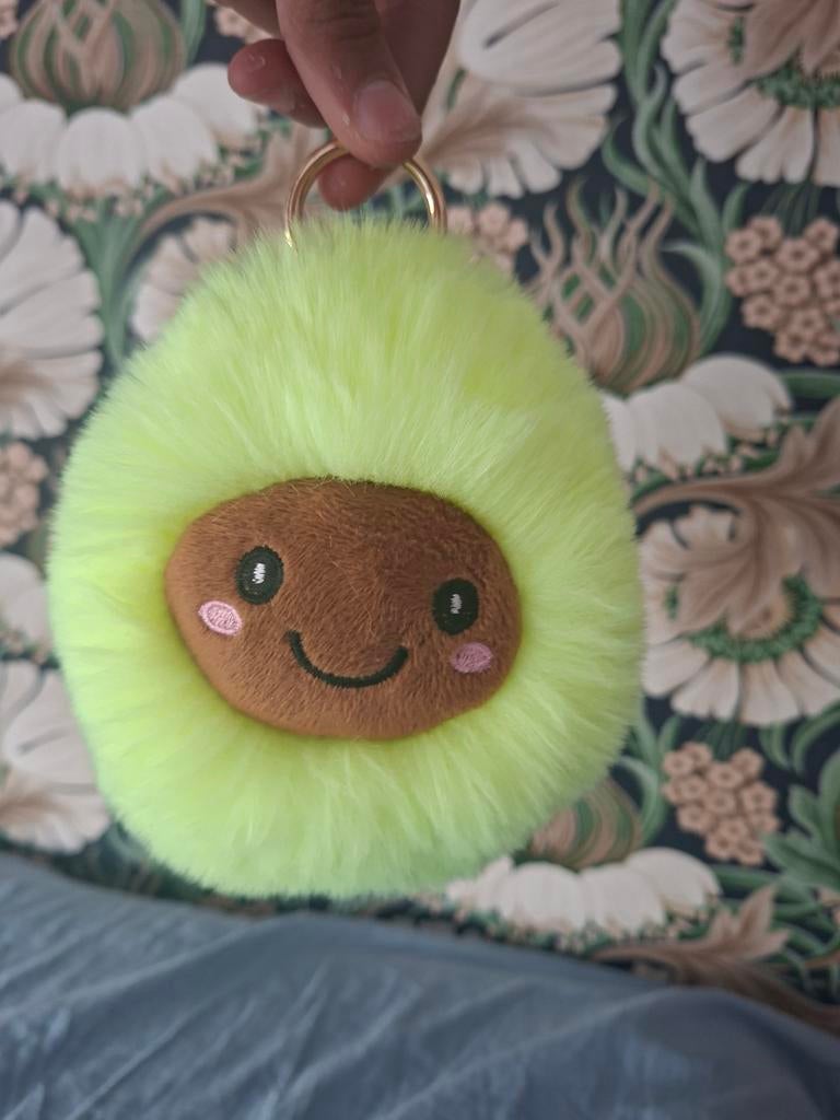 Sleutelhanger avocado, Ophalen, Zo goed als nieuw, Knuffel of Figuurtje