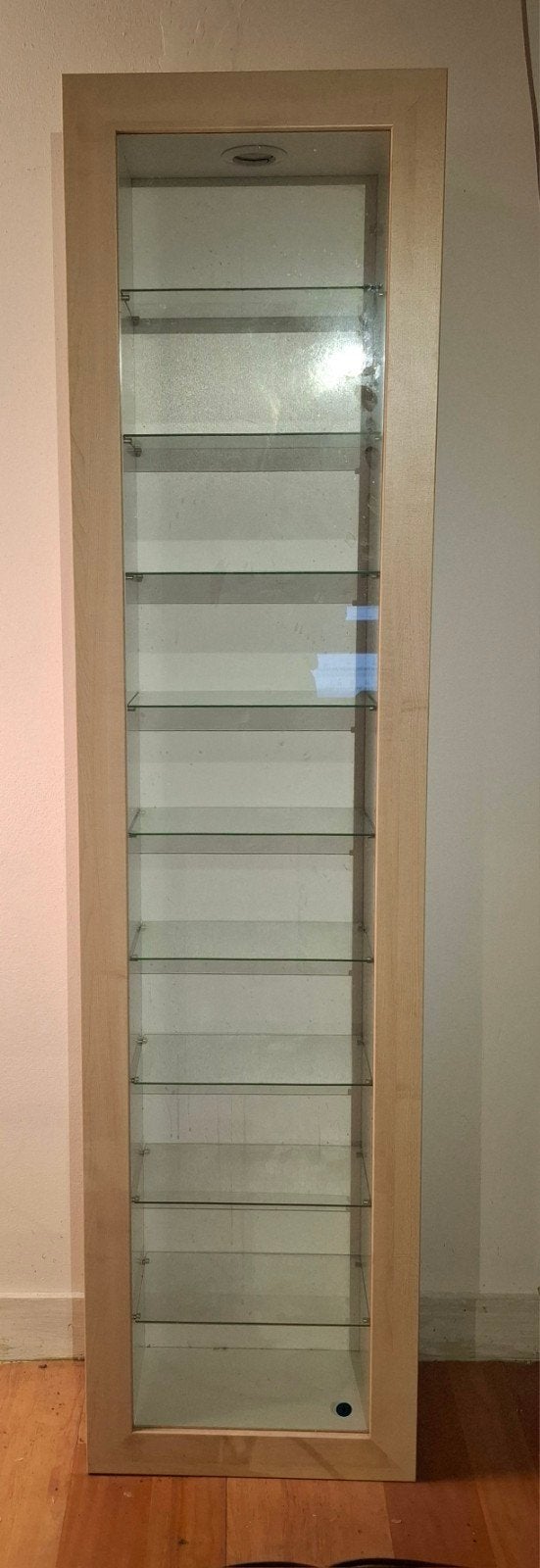 vitrine kast  geheel compleet zgan, Ophalen of Verzenden, Zo goed als nieuw