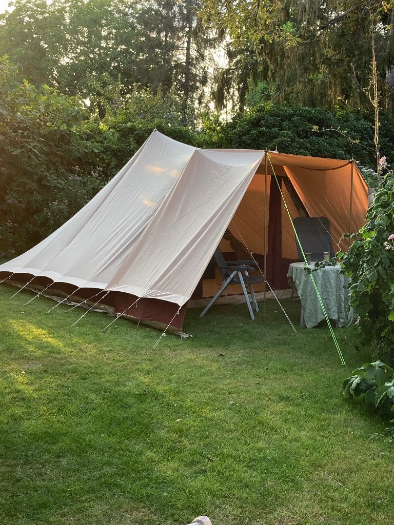 Esvo katoenen tent 4 persoons, Ophalen, Gebruikt, Tot en met 4