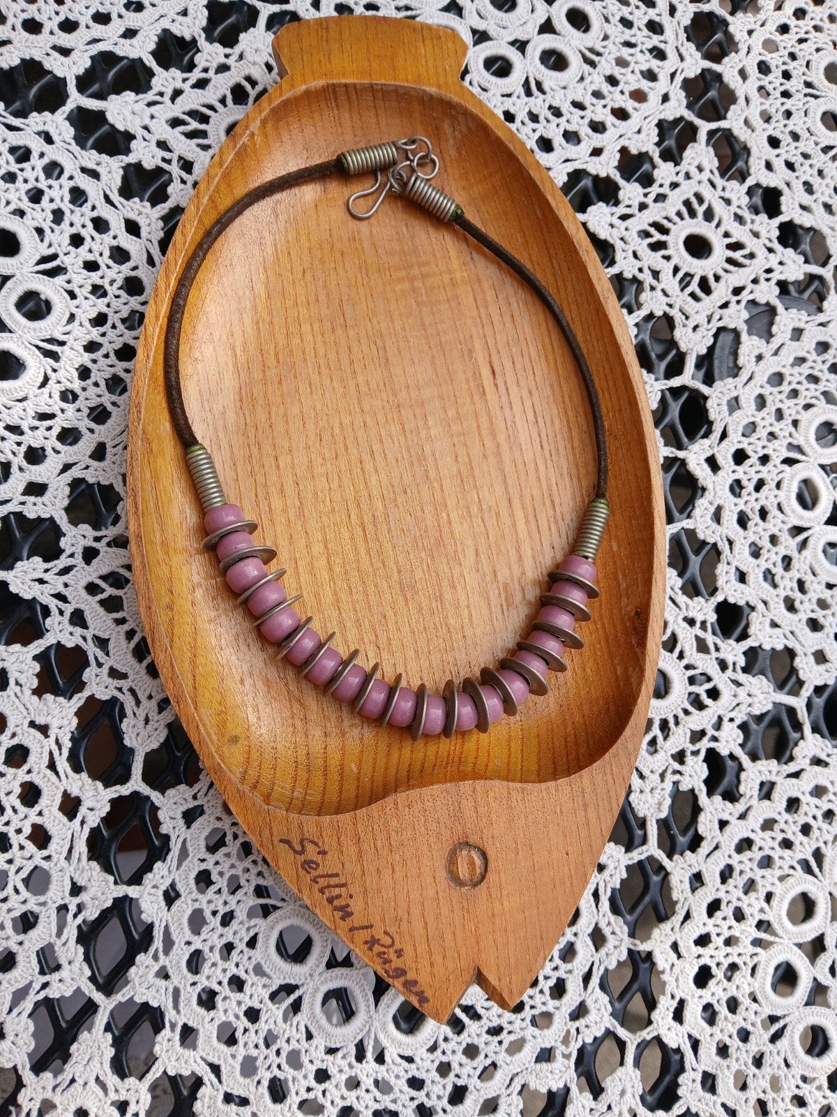 ketting VOOR €7,50 incl, Ophalen of Verzenden, Zo goed als nieuw, Overige kleuren, Overige materialen