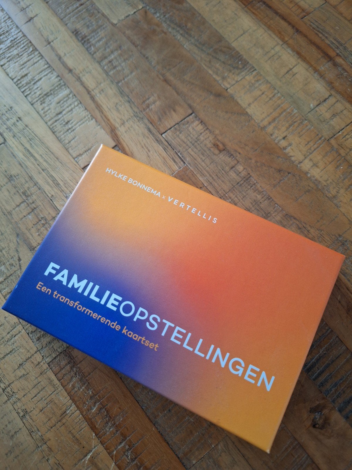 Kaartset familieopstellingen Vertellis Hylke Bonnema, Boeken, Ophalen of Verzenden, Zo goed als nieuw