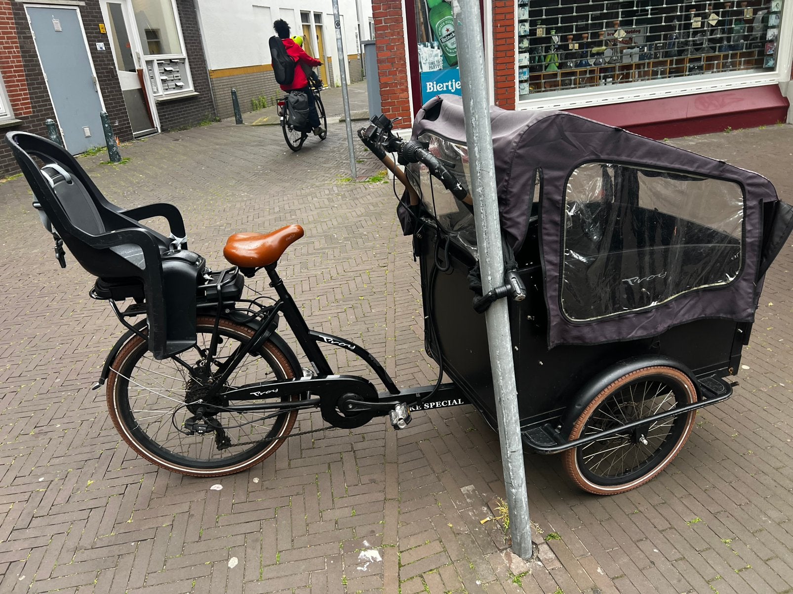 elektrische bakfiets, Ophalen of Verzenden, Zo goed als nieuw