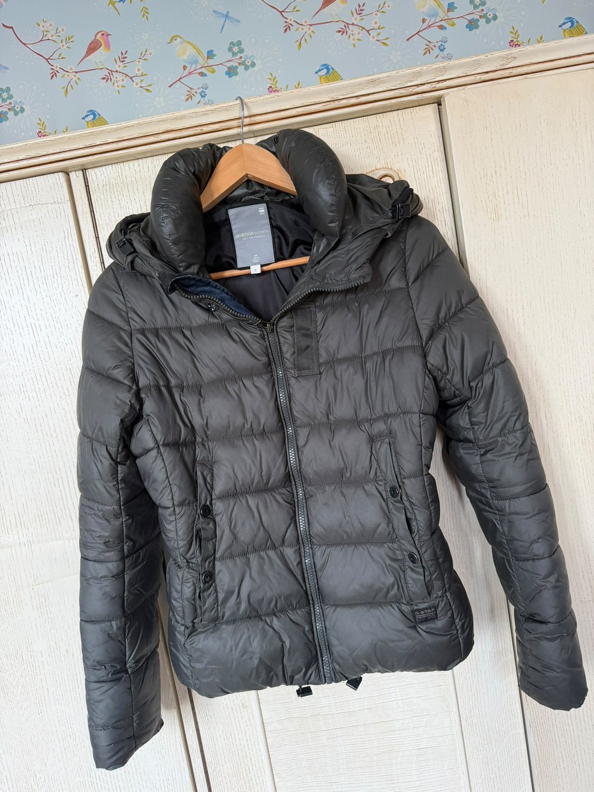 G-star dames winterjack maat S groen, Kleding | Dames, Ophalen of Verzenden, Gedragen, Maat 36 (S), Groen