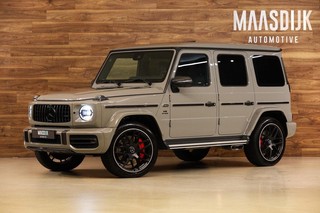 Mercedes G63 AMG|Manufaktur|Designo|Massage|Pano|Carbon|PPF|, Auto's, Automaat, Gebruikt, G-Klasse, Bedrijf