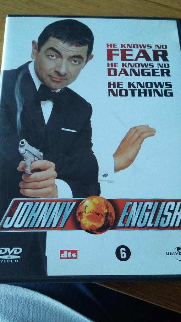 Johnny English DVD, Vanaf 6 jaar, Ophalen of Verzenden, Zo goed als nieuw, Actiekomedie