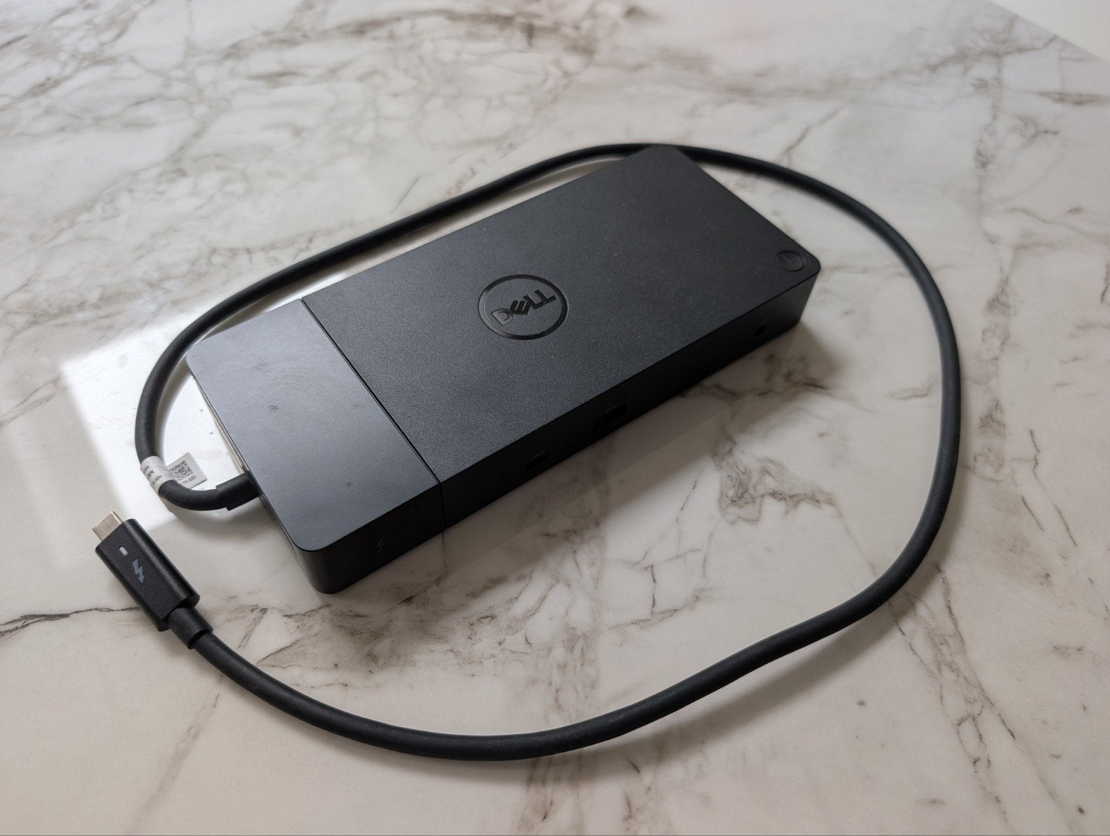 Dell WD19TB Thunderbolt Docking Station met adapter, Computers en Software, Dockingstations, Ophalen of Verzenden, Zo goed als nieuw