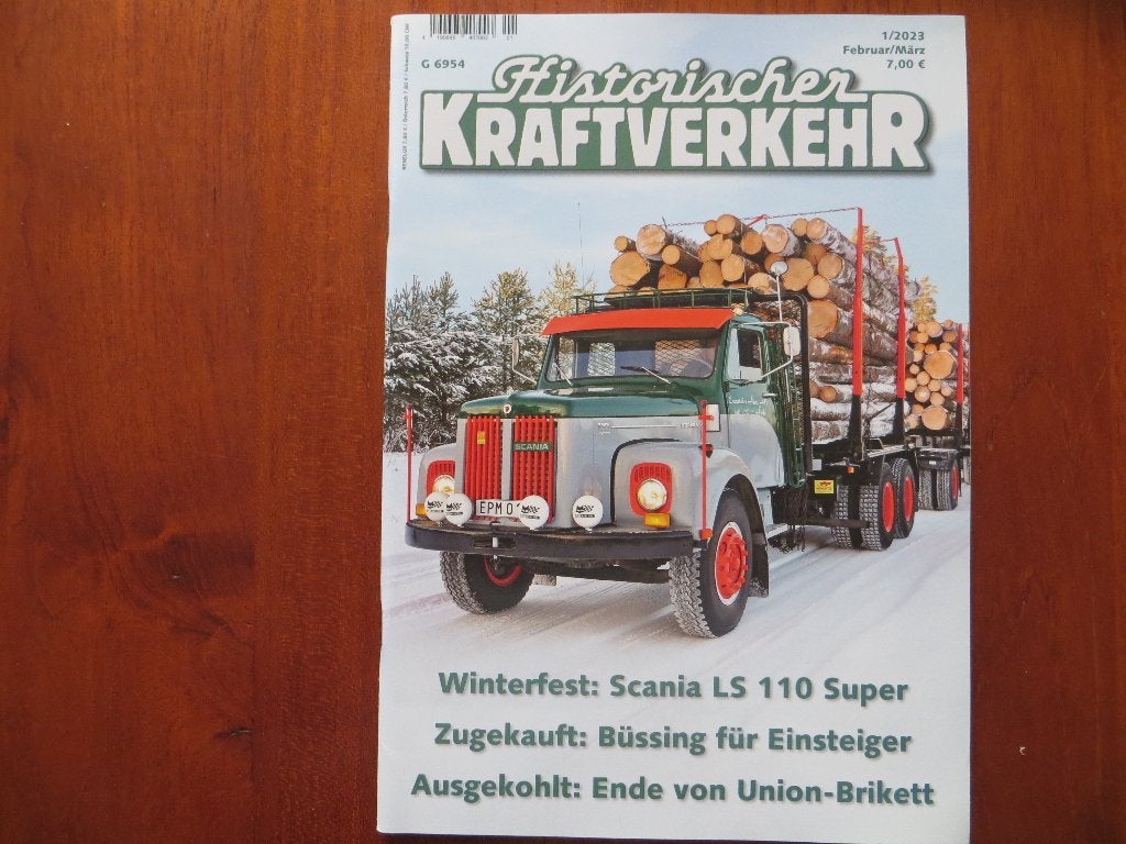 Historischer Kraftverkehr 1 2023 Scania LS 110 Super, OM, Ophalen of Verzenden, Nieuw, Overige merken