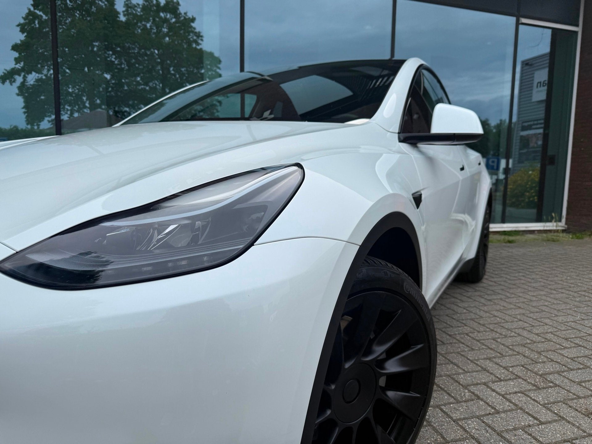 Tesla Model Y RWD 58 kWh - Navi - Leder - Panoramadak - OrgN, Auto's, Tesla, Automaat, 238 pk, Achterwielaandrijving, Gebruikt