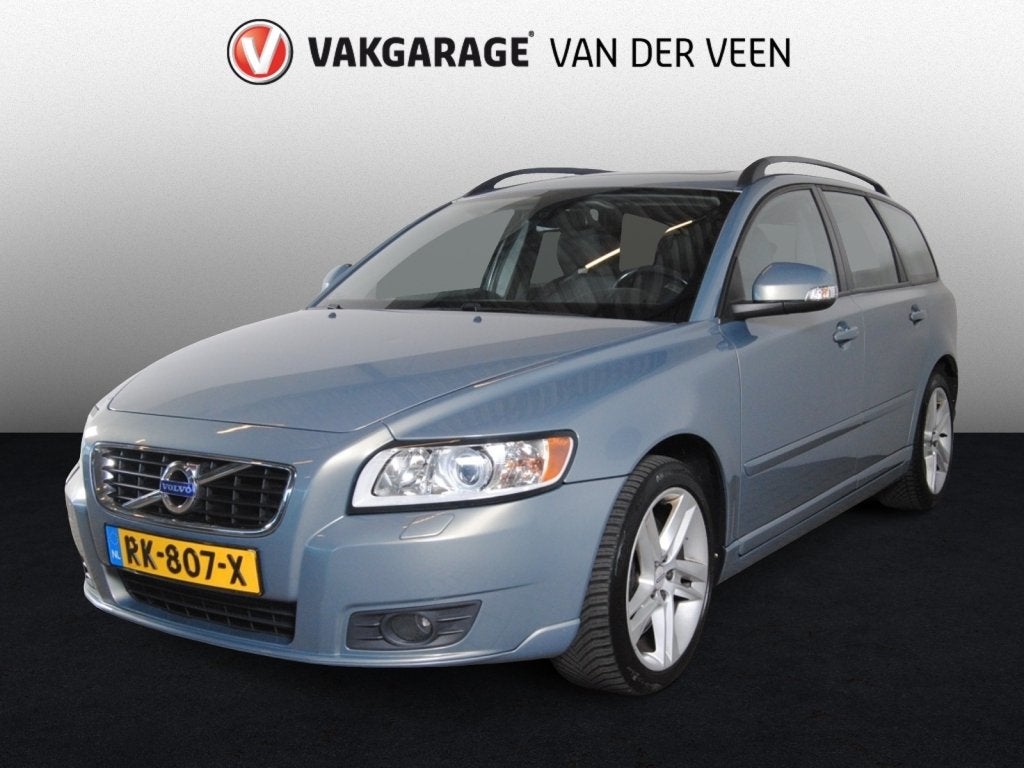 Volvo V50 2.5 T5 Summum | 230PK | Zeer netjes! | Stoelverwar, Auto's, Euro 5, Gebruikt, 700 kg, Blauw