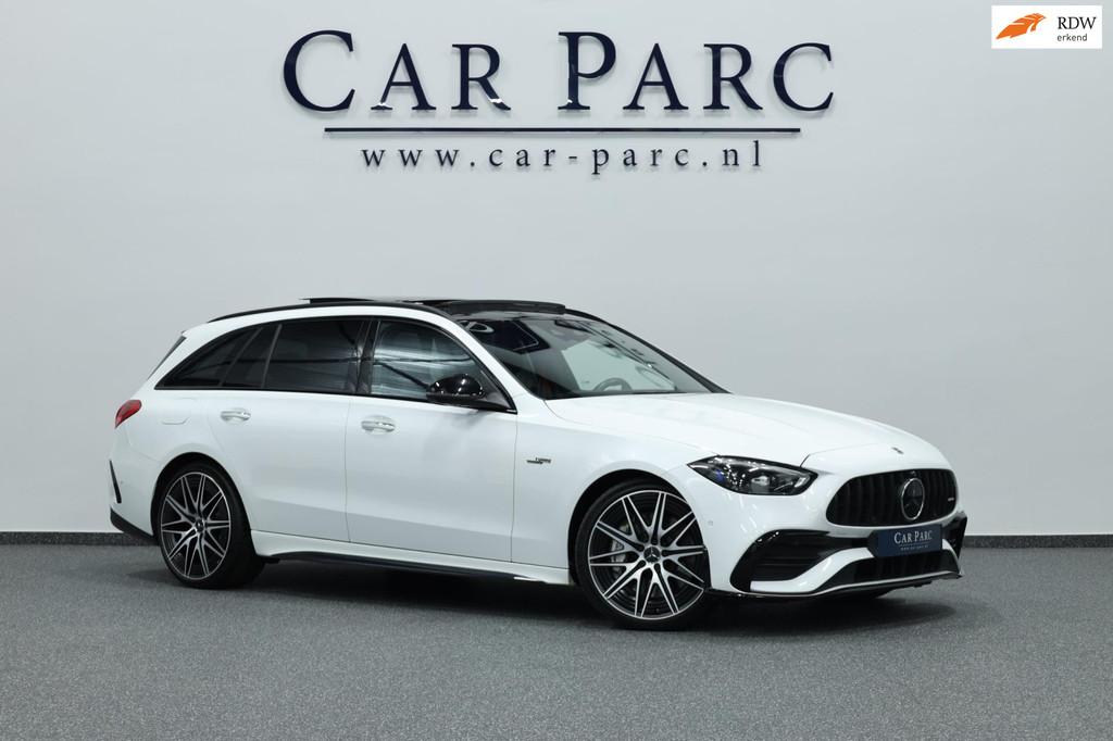 Mercedes-Benz C-klasse AMG 43 4MATIC 408+PK BTW/VIRTUAL/SFEE, Auto's, Mercedes-Benz, Automaat, 4 cilinders, Wit, Bedrijf