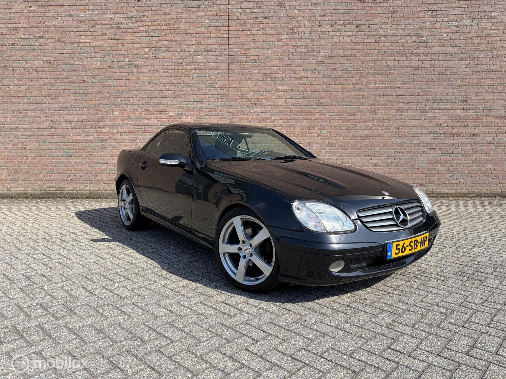 Mercedes SLK-klasse 200 K., Auto's, Mercedes-Benz, Achterwielaandrijving, Gebruikt, 4 cilinders, Cabriolet