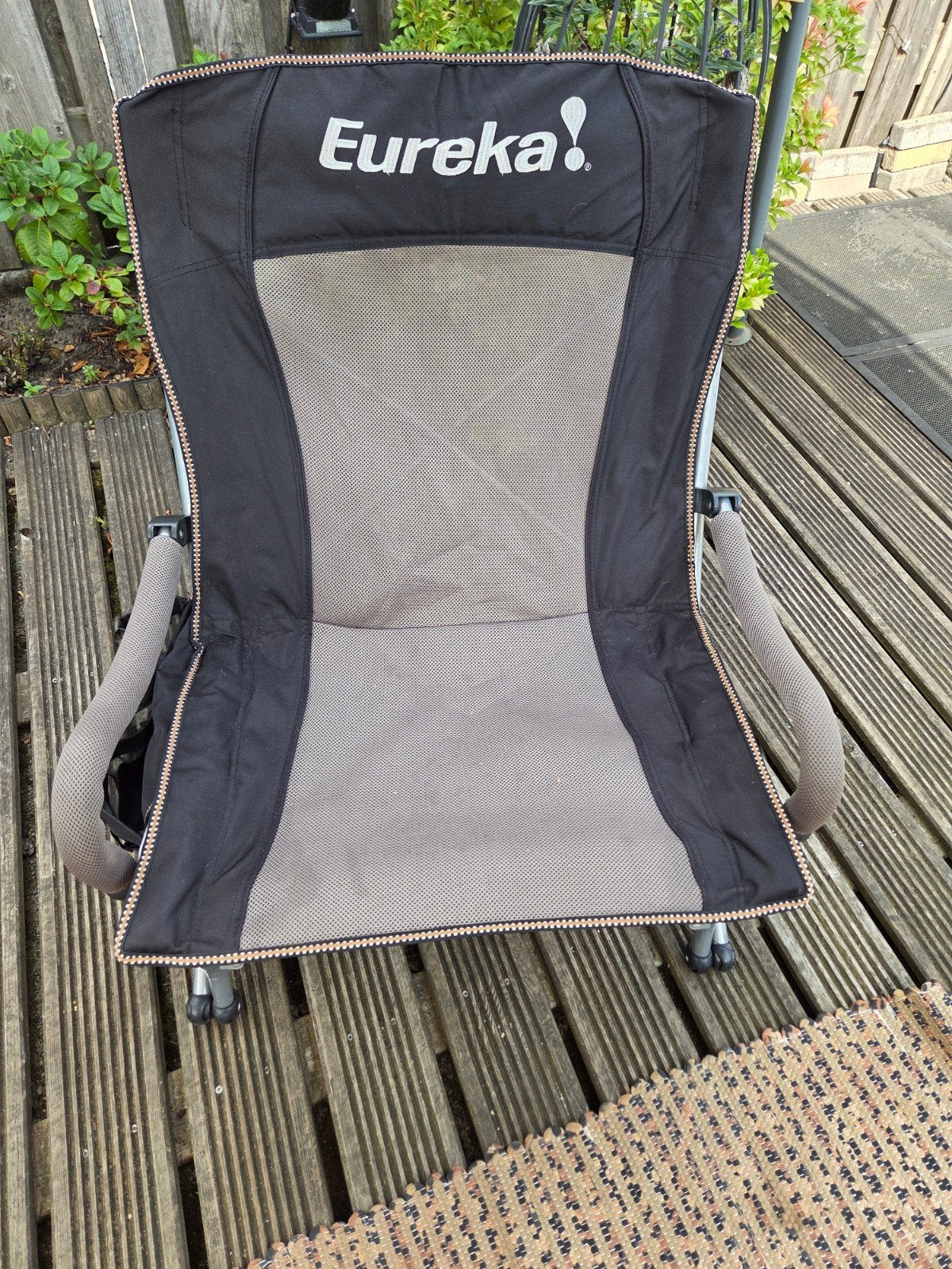Eureka! Campingstoel - Comfortabel en Compact, Ophalen of Verzenden, Gebruikt, Campingstoel