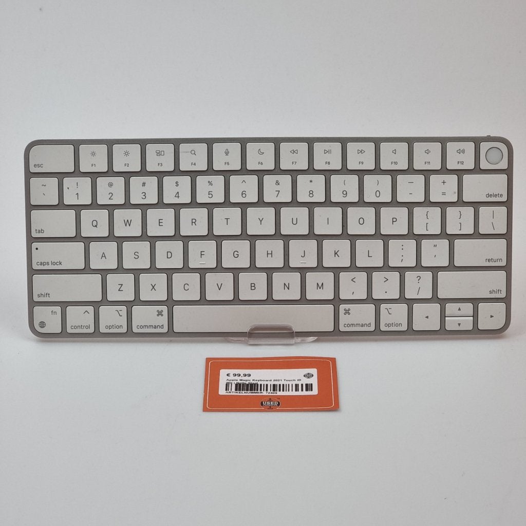 Apple Magic Keyboard (2021) Touch ID Wit | Nette Staat