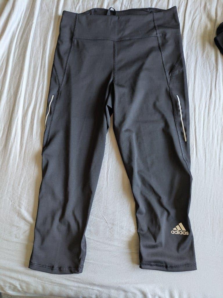 Sportbroek Adidas Aeroready maat M legging 3/4, Kleding | Dames, Ophalen of Verzenden, Zo goed als nieuw, Zwart, Fitness of Aerobics