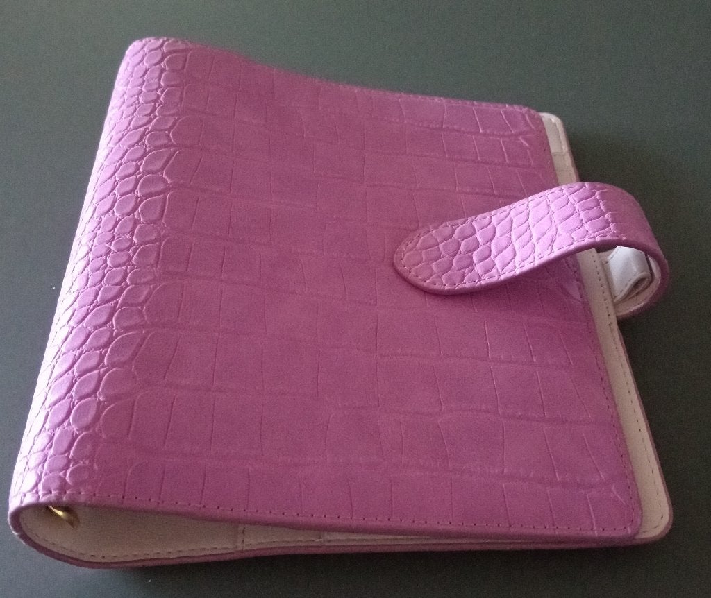 AURA ESTELLE CHLOE RINGS PLANNER B6 - FOXGLOVE PINK, Diversen, Agenda's, Ophalen of Verzenden, Nieuw