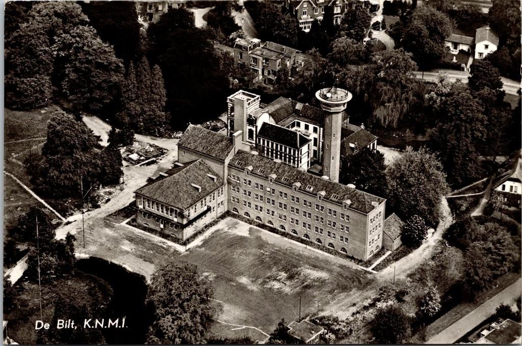 De Bilt - KNMI luchtopname (1969), Verzenden, 1960 tot 1980, Gelopen, Gelderland