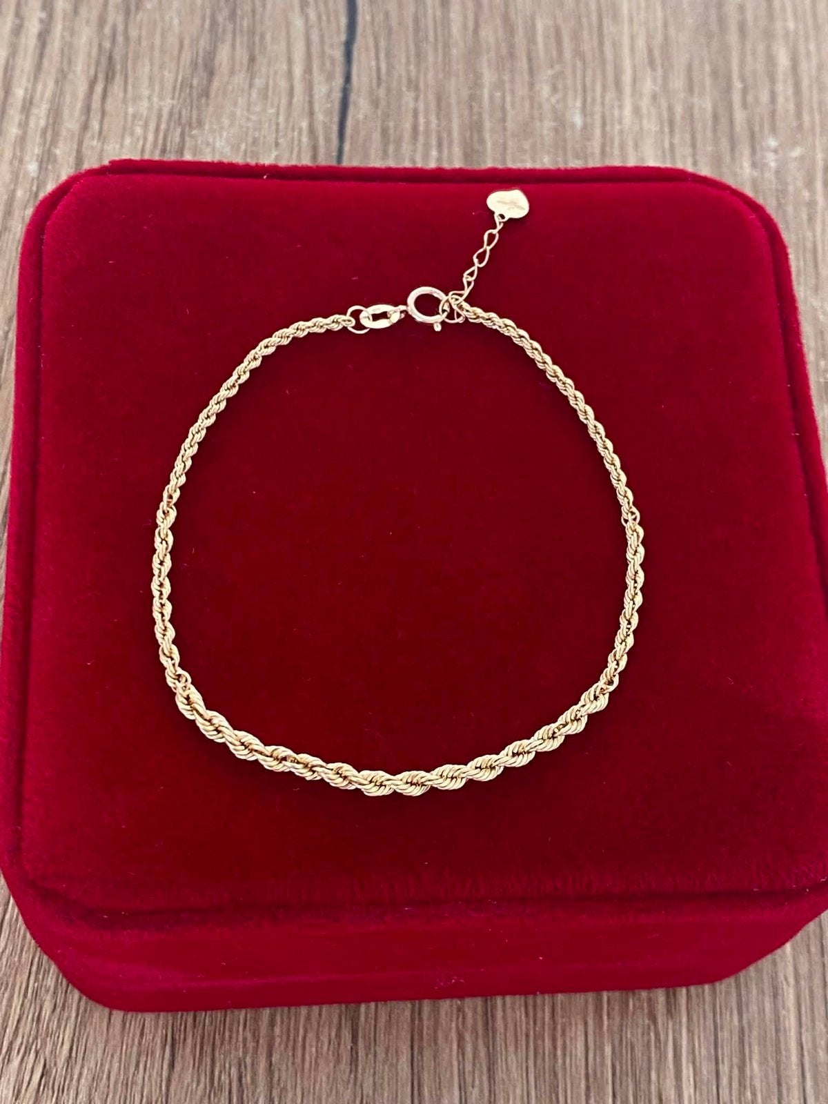 14 karaat gouden Rope armband 585 goud, Ophalen of Verzenden, Nieuw, Goud, Goud