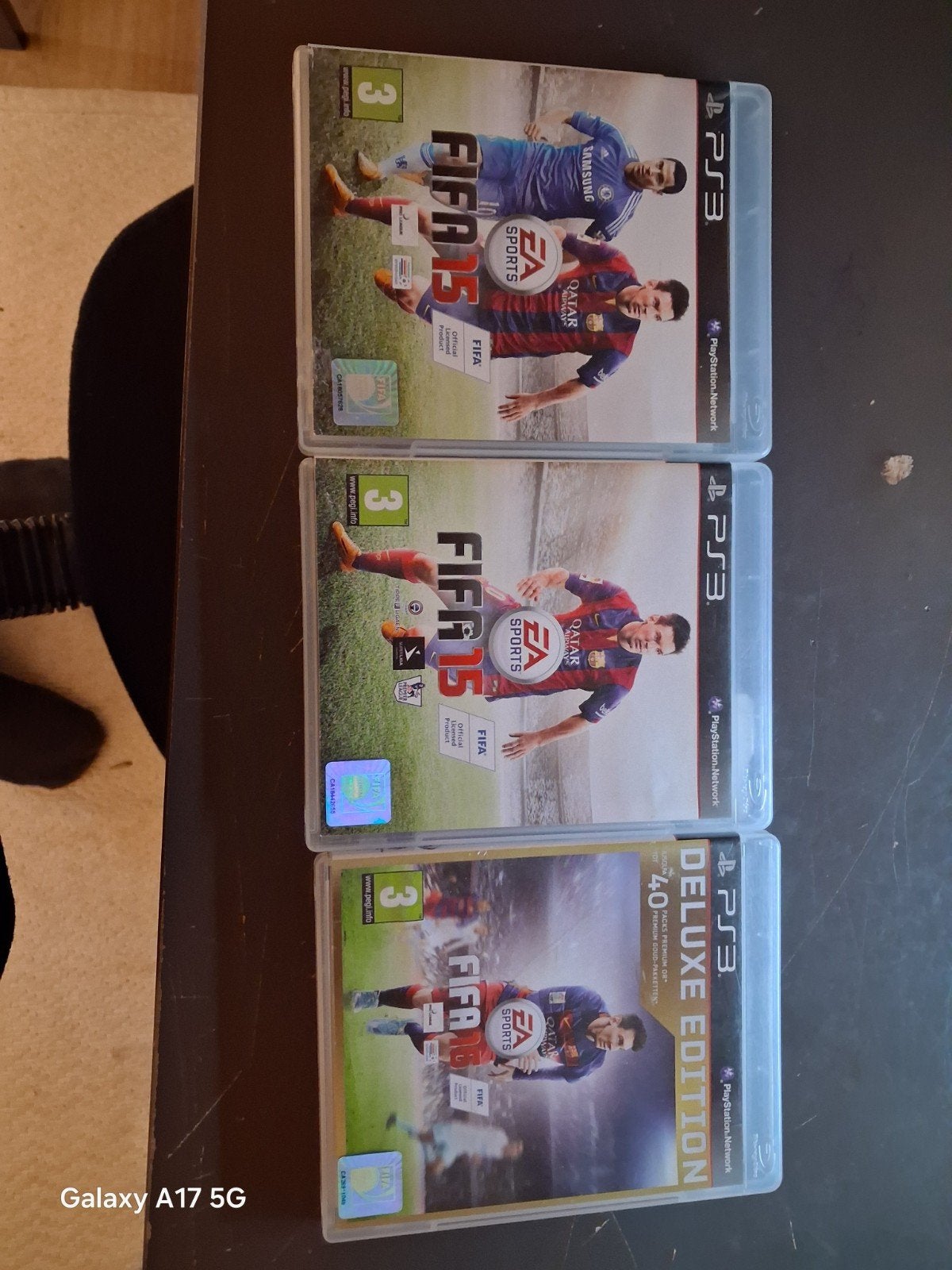 FIFA 14, 15 & 16 PS3 - 3 spellen voor 1 prijs!, Spelcomputers en Games, Ophalen, Gebruikt, Eén computer, Sport