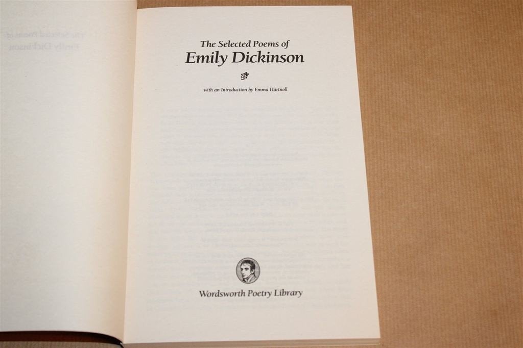 The Selected Poems of Emily Dickinson — Wordsworth 1994, Ophalen of Verzenden, Zo goed als nieuw