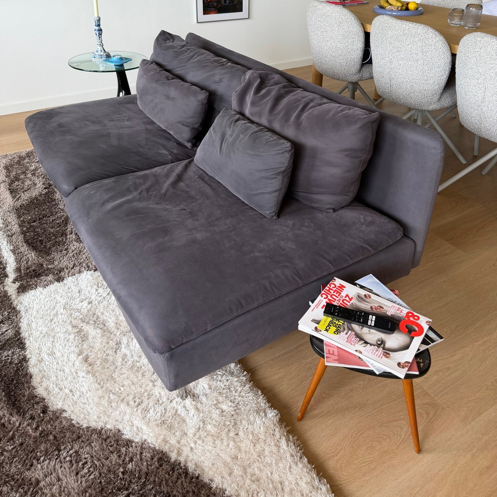 Soderhamn 3-zitselement bank IKEA, Ophalen, Gebruikt, 100 tot 125 cm, 150 tot 200 cm