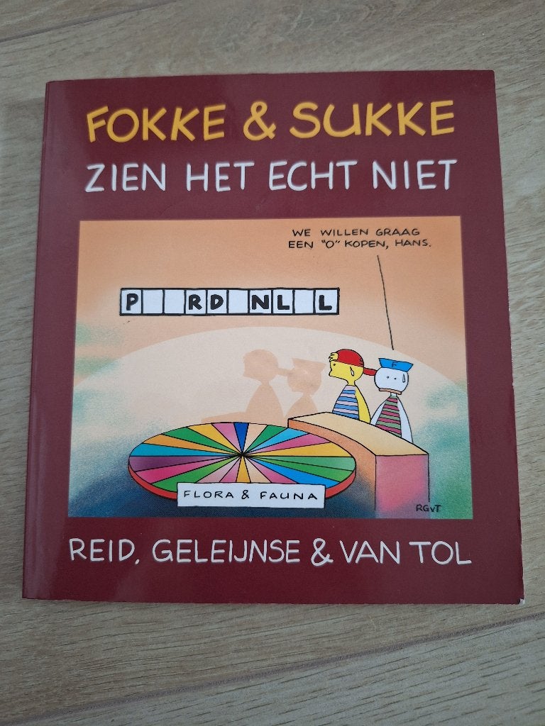 Fokke & Sukke zien het echt niet, Ophalen of Verzenden, Zo goed als nieuw, Reid, Geleijnse & Van Tol, Verhalen