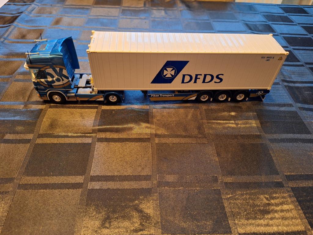 Tekno Scania Pikee, Hobby en Vrije tijd, Modelauto's | 1:50, Ophalen of Verzenden, Zo goed als nieuw, Bus of Vrachtwagen, Tekno