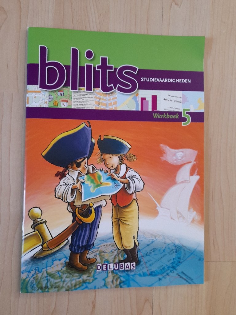 NIEUW BLITS WERKBOEK STUDIEVAARDIGHEDEN GROEP 5, Ophalen of Verzenden, Nieuw, Overige niveaus, Nederlands