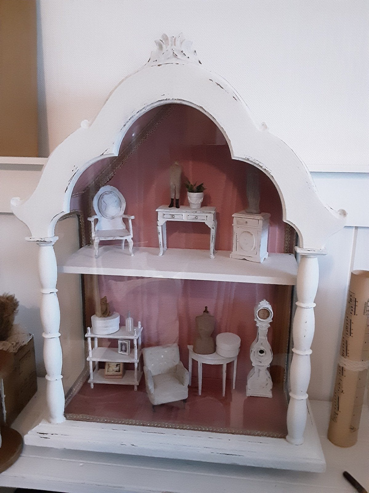 oud brocante sleets shabby kastje, Ophalen